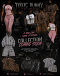Toxic Bunny Zip-Up Hoodie Set